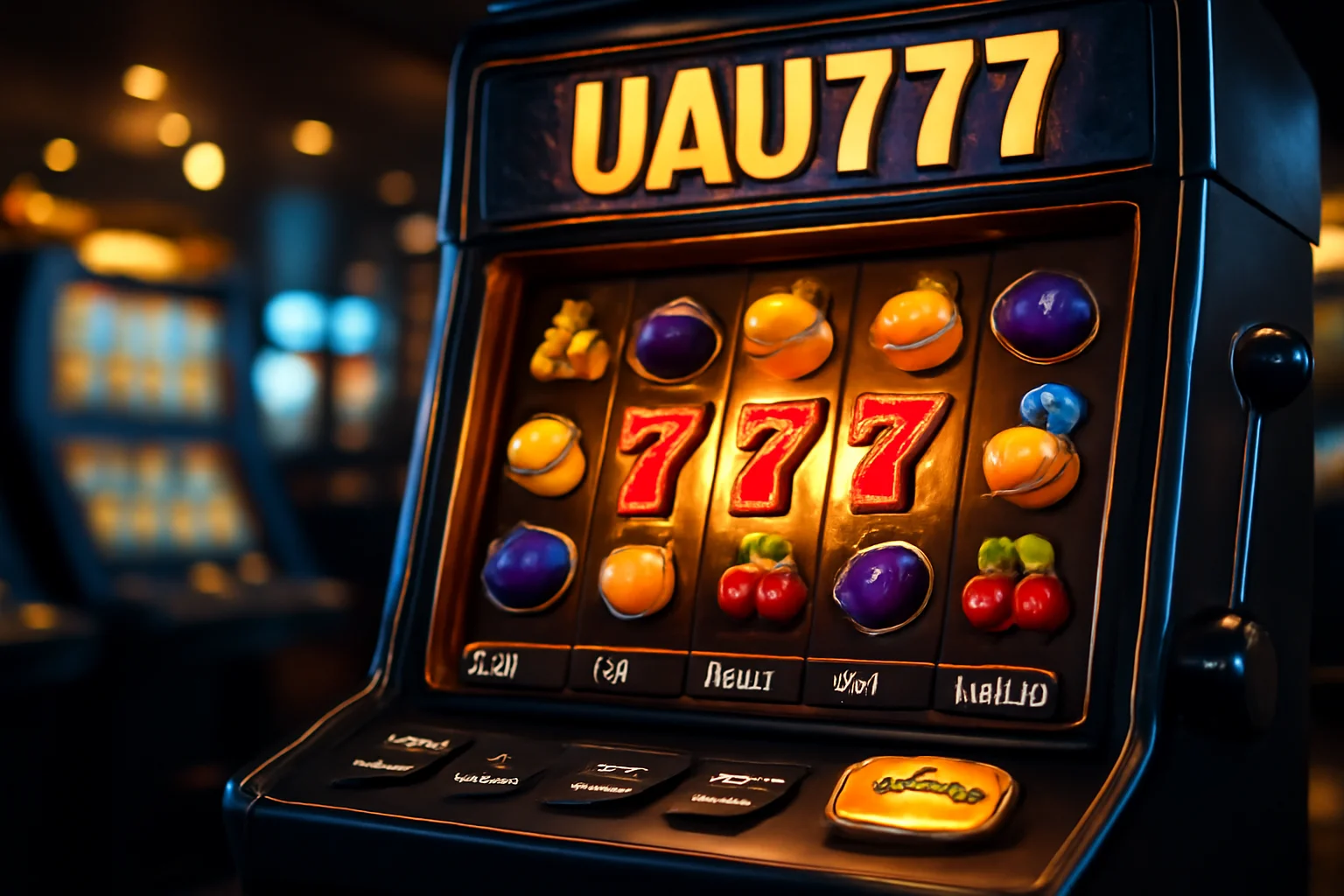 Explore o mundo das slot machines no UAU777 Casino
